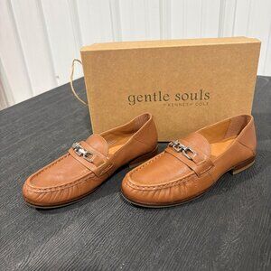Gentle Souls Kenneth Cole Women’s Leather Loafers – Brown | Size 7 | New